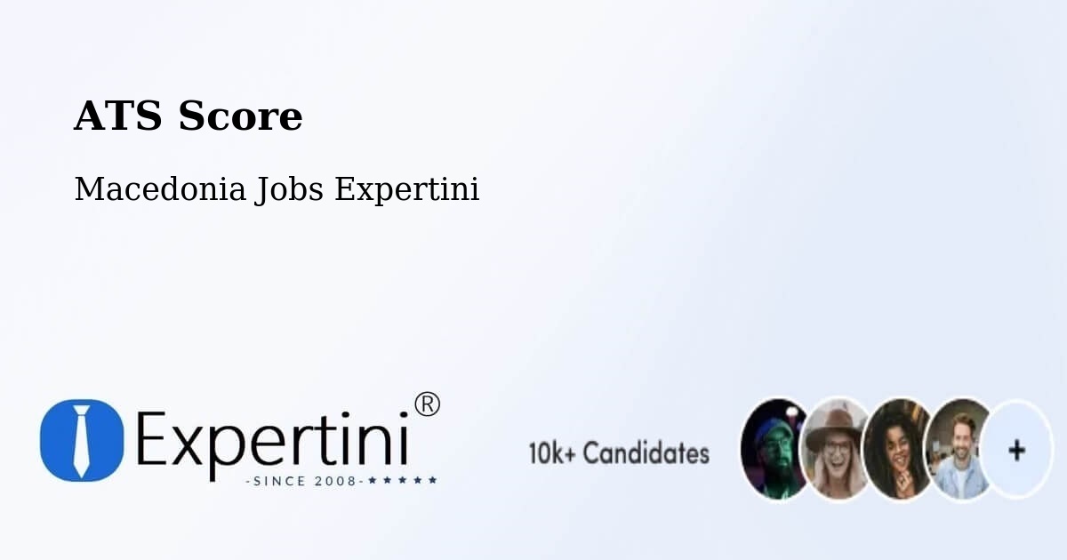 Resume ATS Score & Job Description Match Tool – Dobarce - Macedonia Jobs Expertini