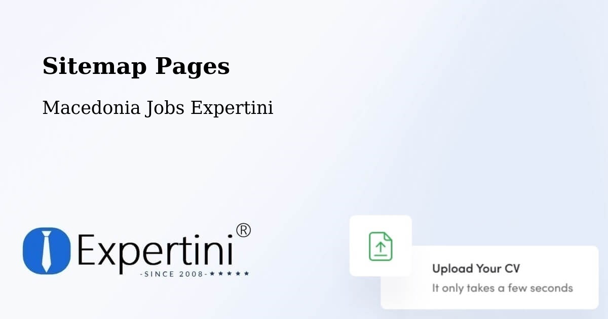 Sitemap Pages - Dobarce - Macedonia Jobs Expertini