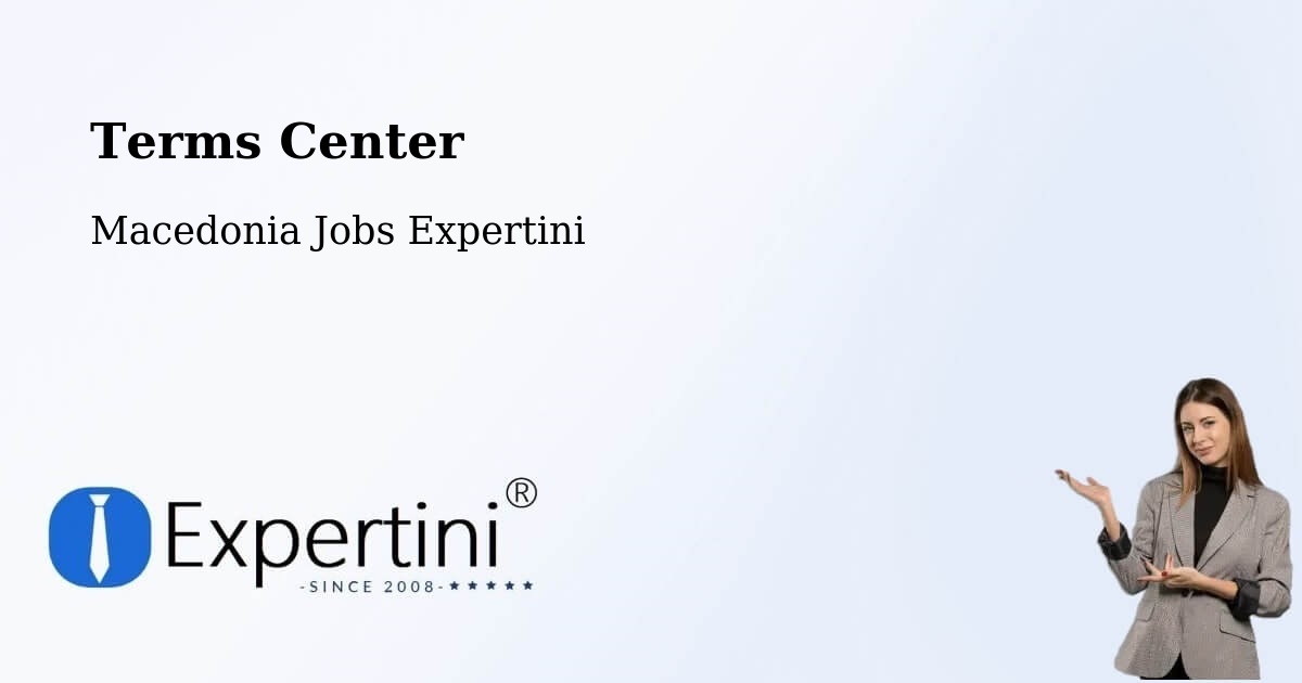 Terms of Service – Dobarce - Macedonia Jobs Expertini
